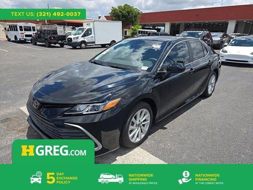 Midnight Black Metallic 2024 Toyota Camry LE