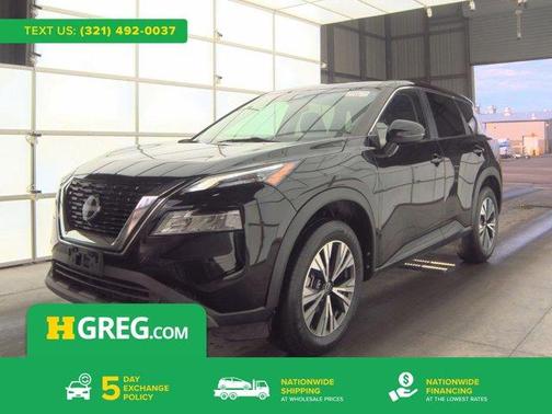 Black 2022 Nissan Rogue SV