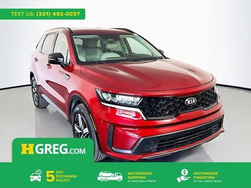 Passion Red Tintcoat 2021 Kia Sorento S