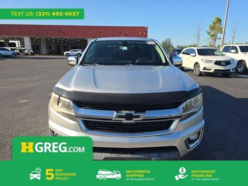 Silver Ice Metallic 2016 Chevrolet Colorado LT