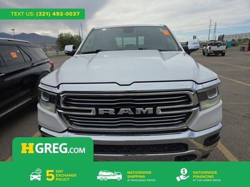 Ivory White 2019 RAM 1500 Laramie