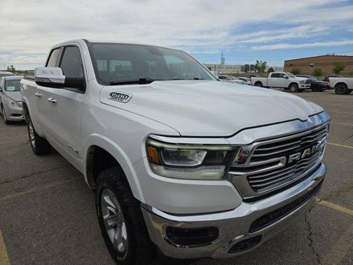 Ivory White 2019 RAM 1500 Laramie