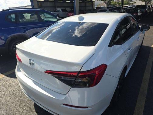 Platinum White Pearl 2023 Honda Civic Sport