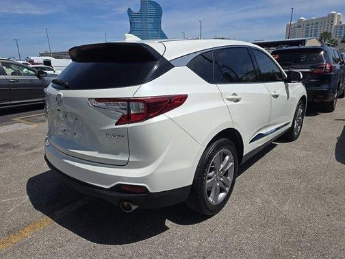 White Diamond Pearl 2019 Acura RDX Advance Package