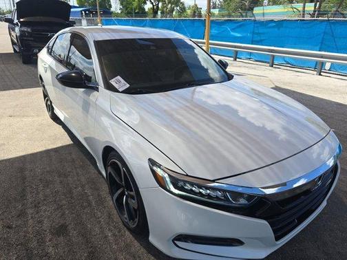 Platinum White Pearl 2020 Honda Accord LX 1.5T