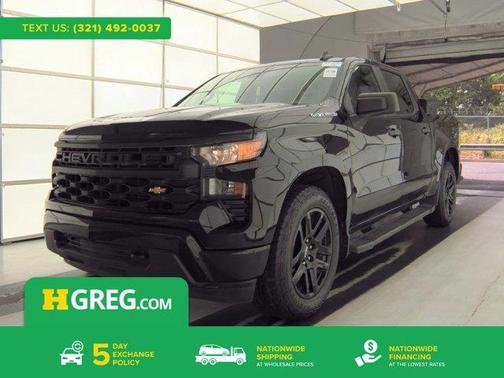 Black 2022 Chevrolet Silverado 1500 Custom