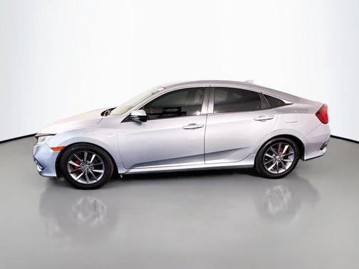 Lunar Silver Metallic 2019 Honda Civic EX