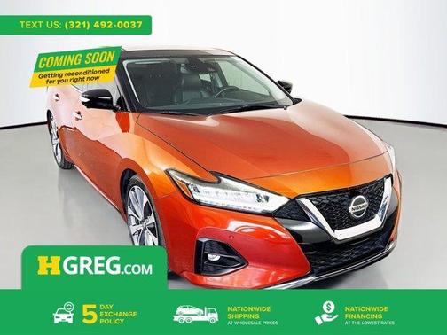 Sunset Drift Chromaflair 2021 Nissan Maxima Platinum Sedan