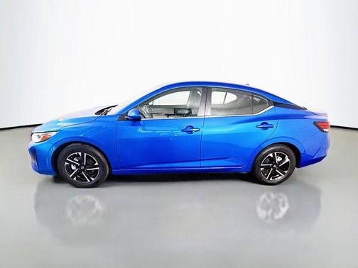 Electric Blue Metallic 2025 Nissan Sentra SV