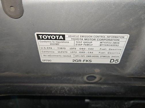 2021 Toyota Tacoma SR