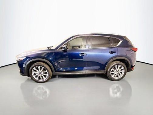 Deep Crystal Blue Mica 2020 Mazda CX-5 Grand Touring