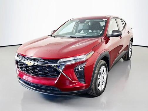 Crimson Metallic 2024 Chevrolet Trax LS