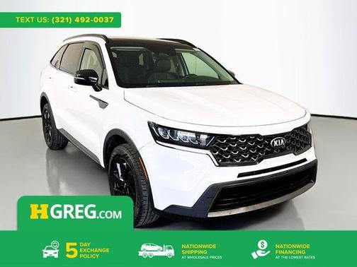 Glacial White Pearl 2021 Kia Sorento S
