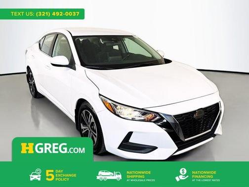 Cloud White 2022 Nissan Sentra SV