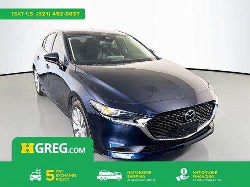 Deep Crystal Blue Mica 2020 Mazda Mazda3 FWD w/Select Package