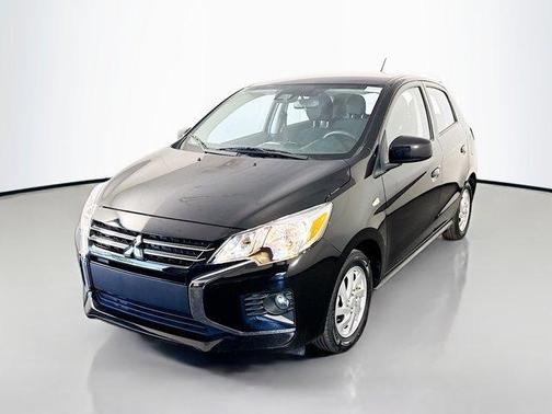 Jet Black Metallic 2024 Mitsubishi Mirage ES