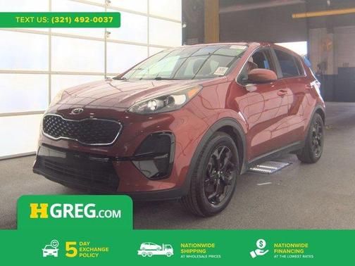 Hyper Red 2022 Kia Sportage LX