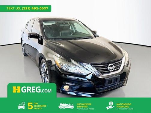 Black 2016 Nissan Altima 2.5 SR