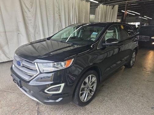 Shadow Black 2018 Ford Edge Titanium