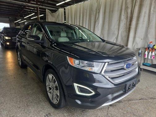 Shadow Black 2018 Ford Edge Titanium