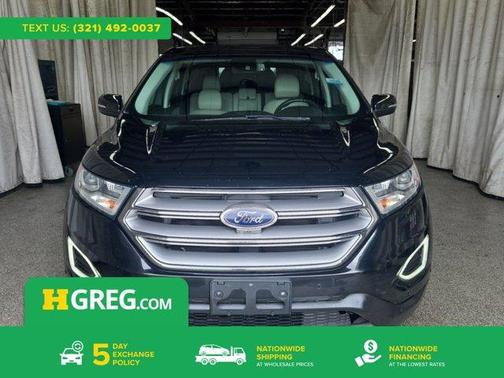 Shadow Black 2018 Ford Edge Titanium