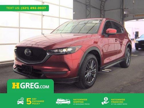 Soul Red Crystal Metallic 2021 Mazda CX-5 Sport