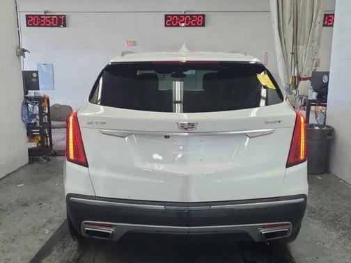 Crystal White Tri-Coat 2024 Cadillac XT5 Premium Luxury