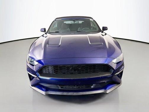 Kona Blue Metallic 2018 Ford Mustang EcoBoost