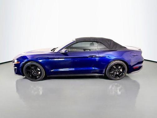 Kona Blue Metallic 2018 Ford Mustang EcoBoost
