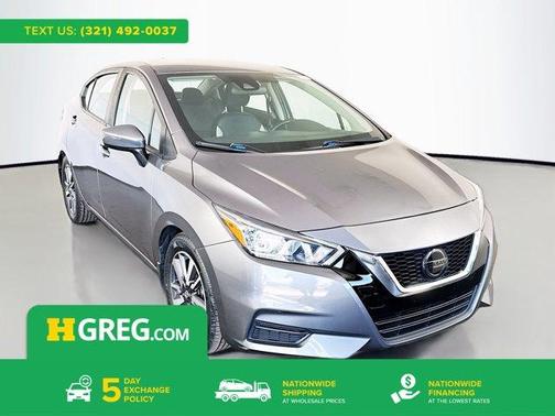 Gun Metallic 2020 Nissan Versa 1.6 SV