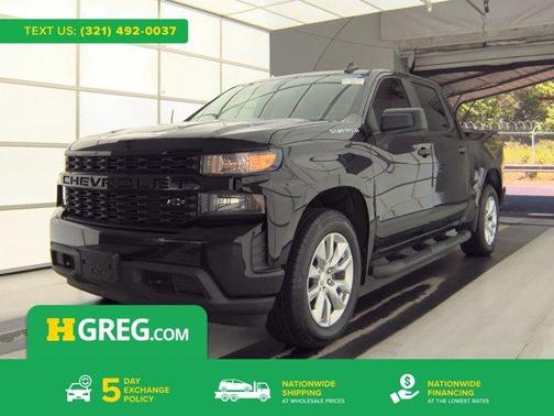 Black 2019 Chevrolet Silverado 1500 Custom