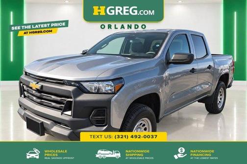 Sterling Gray Metallic 2024 Chevrolet Colorado WT