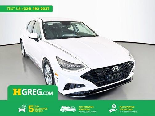 White 2023 Hyundai SONATA SEL