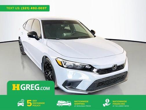 Sonic Gray Pearl 2022 Honda Civic Sport