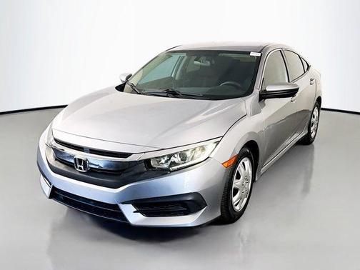 Sonic Gray Pearl 2018 Honda Civic LX