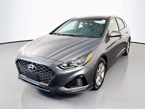 Machine Gray 2018 Hyundai SONATA SEL+