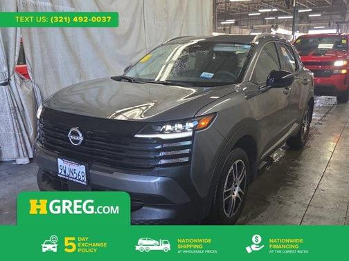Gun Metallic 2026 Nissan Kicks SV