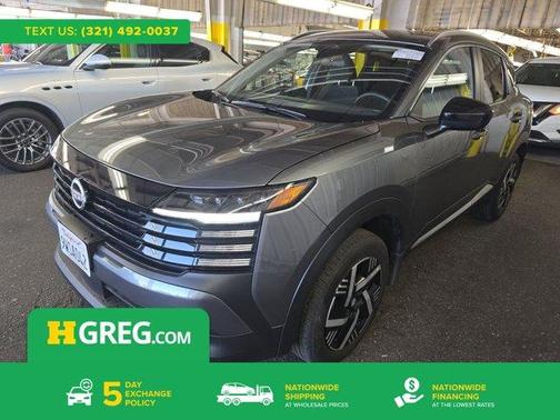 Gun Metallic 2026 Nissan Kicks SV