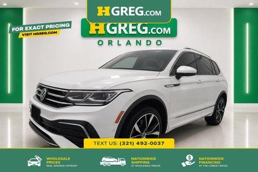 Oryx White Pearl Effect 2022 Volkswagen Tiguan 2.0T SEL R-Line