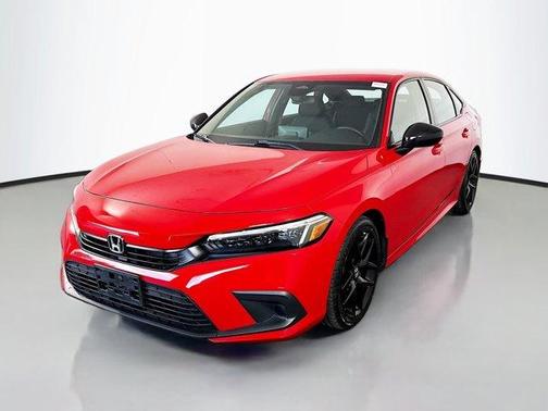 Rallye Red 2022 Honda Civic Sport