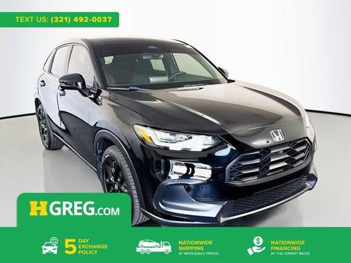 Crystal Black Pearl 2023 Honda HR-V Sport