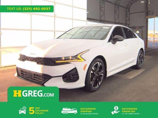 Glacial White Pearl 2024 Kia K5 GT-Line