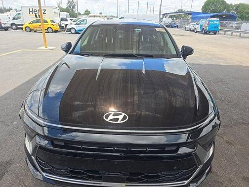 Black 2026 Hyundai SONATA SEL Sport