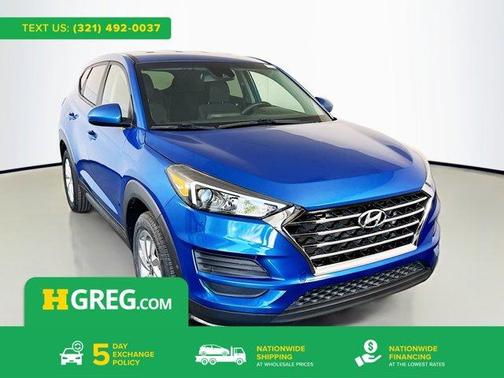 Aqua Blue 2020 Hyundai TUCSON SE