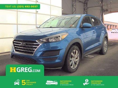 Aqua Blue 2020 Hyundai TUCSON SE