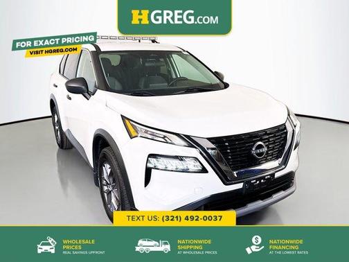 Glacier White 2022 Nissan Rogue S