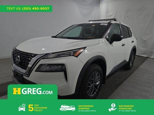 Glacier White 2022 Nissan Rogue S