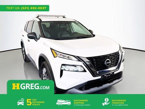 Glacier White 2022 Nissan Rogue S