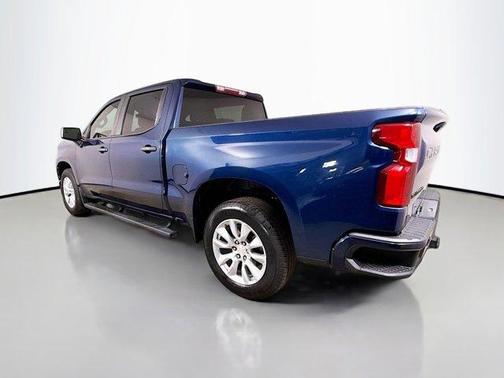 Northsky Blue Metallic 2021 Chevrolet Silverado 1500 Custom
