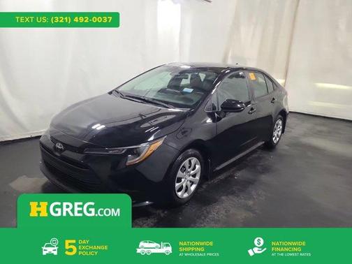 Midnight Black Metallic 2026 Toyota Corolla LE